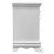 Flora White 2 Drawer Nightstand