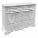 Flora White Youth Storage Panel Bedroom Set