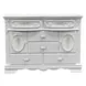 Flora White 6 Drawer Dresser