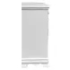 Flora White Youth Storage Panel Bedroom Set