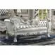 Dresden Gray Upholstered 78" Bed Bench with Nailhead Trim