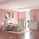 Flora Gray Oval Dresser Mirror with Jewelry Storage