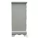 Flora Gray 6 Drawer Dresser with Door