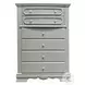 Flora Gray Youth Panel Bedroom Set