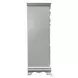 Flora Gray 5 Drawer Chest