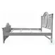 Flora Gray Full Panel Bed