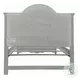 Flora Gray Twin Panel Bed