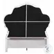 Latisha White Queen Upholstered Bed