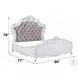 Latisha White Queen Upholstered Bed