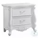 Latisha White Upholstered Bedroom Set