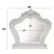 Latisha White Arched Dresser Mirror