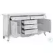 Latisha White Upholstered Bedroom Set