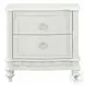 Dorothy Ivory 2 Drawer Nightstand