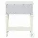 Dorothy Ivory 1 Drawer Nightstand