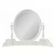 Dorothy Ivory Oval Dresser Mirror