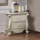 Bently Champagne 2 Drawer Nightstand