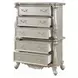 Bently Champagne Upholstered Panel Bedroom Set