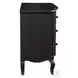 Chelmsford Black Antique 3 Drawer Nightstand