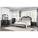 Chelmsford Black Antique 3 Drawer Nightstand