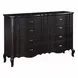 Chelmsford Black Antique 8 Drawer Dresser