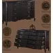 Chelmsford Black Antique 8 Drawer Dresser