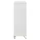 Tarian Cream and Pearl White Upholstered Storage Panel Bedroom Set with LED