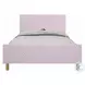 Gaines Pink High Gloss Full Panel Bed