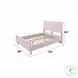 Gaines Pink High Gloss Full Panel Bed