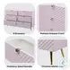 Gaines Pink High Gloss 6 Drawer Dresser
