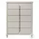 Laveda Pearl White 5 Drawer Chest
