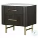 Clayten Fabric and Espresso Upholstered Bedroom Set
