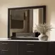 Clayten Espresso Rectangular Dresser Mirror