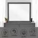 Clayten Espresso Rectangular Dresser Mirror