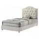 Reggie Beige Youth Upholstered Panel Bedroom Set