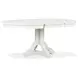 Willowbrook Egg Shell White 66" Extendable Oval Dining Table