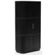 Love Dark Chocolate 2 Door Bar Cabinet with LED
