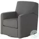 Flash Dance Wendover Charcoal Swivel Glider