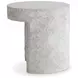 Pincio Gray Flyover Design Round Side Table