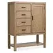 Plum Creek Sierra Brown and Elite Dove Upholstered Panel Bedroom Set