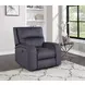 Lovell Gray Power Reclining Chair with USB Charging