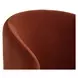 Lauryn Meg Rust Upholstered Lounge Chair