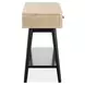 Craftsman Ridge Driftwood and Black Rectangular Sofa Table