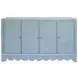 Beatrice Painted Light Blue 4 Door Buffet
