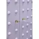 Beau Lavender Lacquer 2 Door Soft Close Accent Cabinet