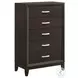 Warren Merlot Panel Bedroom Set