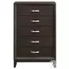 Warren Merlot Panel Bedroom Set