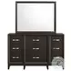 Warren Merlot Panel Bedroom Set