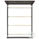 Warren Merlot Queen Panel Bed