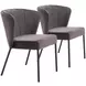 Aimee Gray Stackable Dining Chair Set of 2