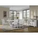 Clover Ridge Whitewash Counter Height Table